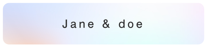 Jane&doe