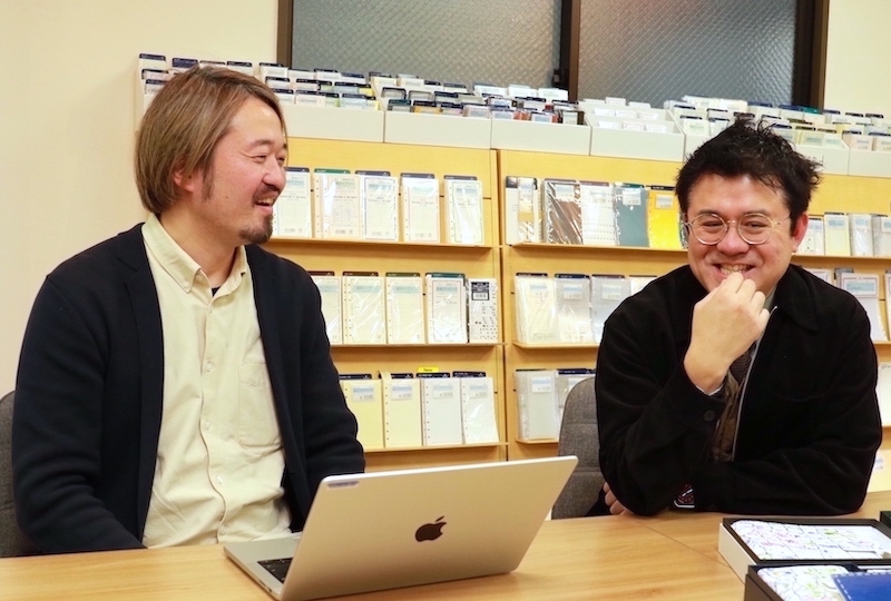 アシュフォード向井さんへのインタビュー風景１