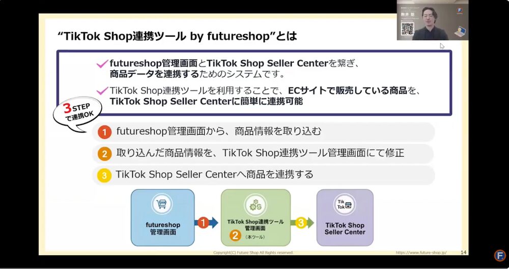 TikTok Shop連携ツール by futureshopの特徴