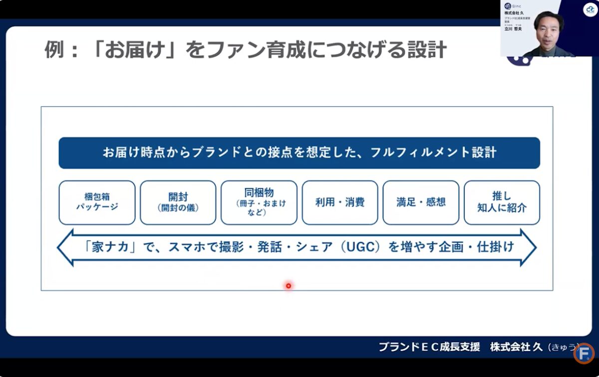 物を届けることを通じてファンを増やす方法