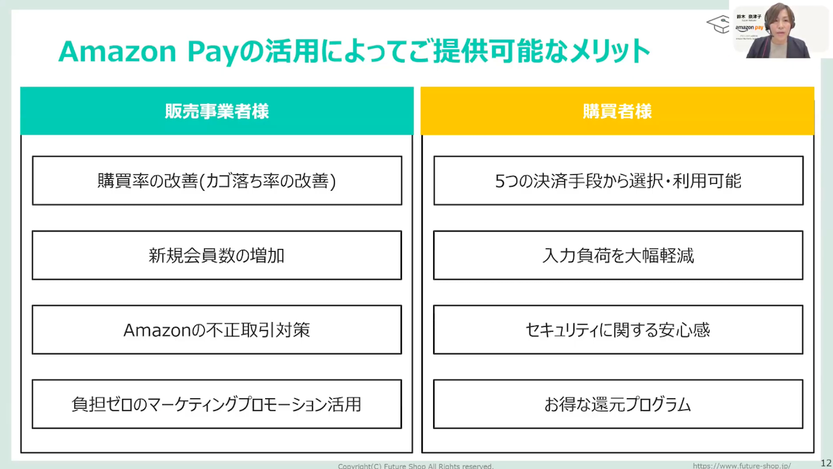 Amazon Payのメリット